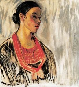 Portret Kobiety by Tadeusz Pruszkowski