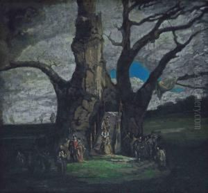 Queen Elizabeth's Tree by James Ferrier Pryde
