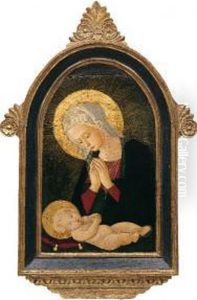 Adorazione Del Bambino by Pier Francesco Fiorentino Pseudo