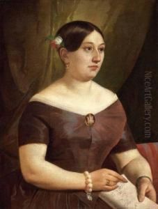 Ritratto Di Cantante Lirica by Antonio Puccinelli