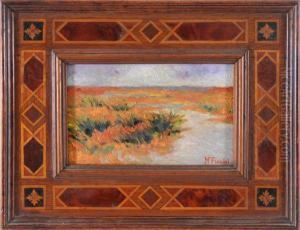 Paesaggio Fluviale by Mario Puccini
