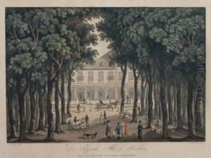 Die Puppsche Allee In Karlsbad by Antonin Pucherna