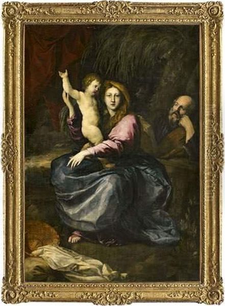 La Sainte Famille Au Palmier. - view 1