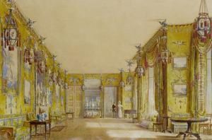 The Yellow Drawing Room, Royal Pavilion, Brighton
