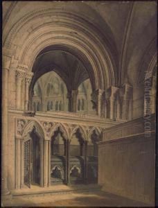 Interior Of Gloucester Cathedral