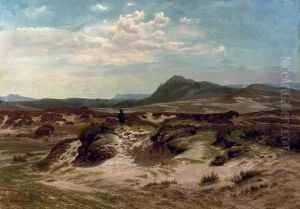 Looking Out Over An Extensive Landscape by Alexis Puhlmann