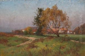 A Spring Landscape by Victor Puhonny