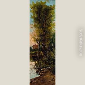 Arbol Y Barca by J. E. Puig