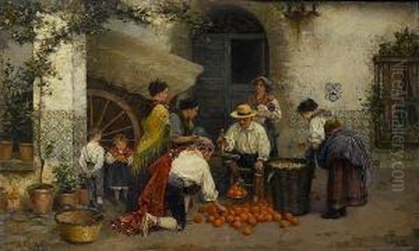 The Orange Seller - view 1