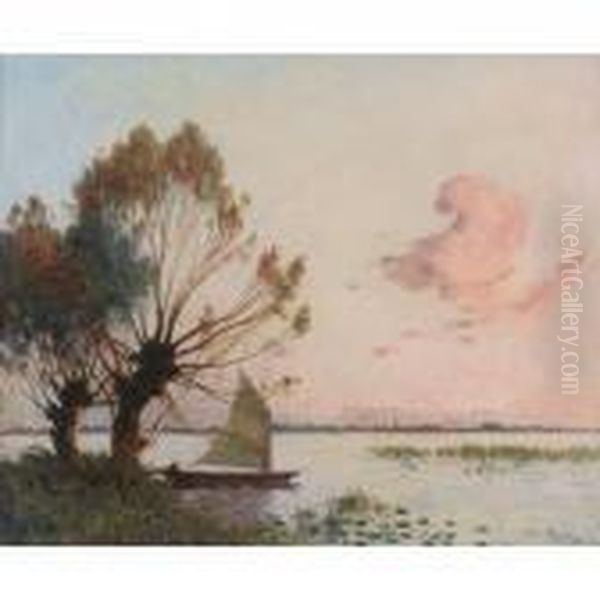 Voilier Sur Le Marais De La Grande Briere - view 1