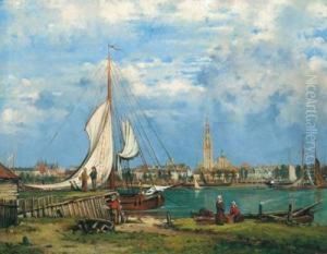 Ansicht Von Antwerpen