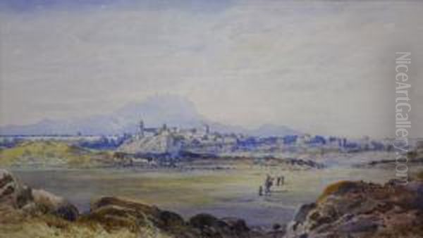 Prospect Of A Distant Town, Possibly Madras - view 1