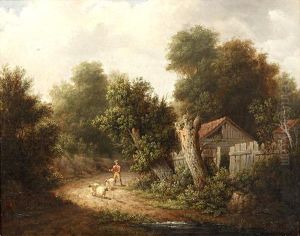 A Country Lane by John Anthony Puller
