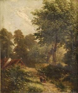 Wooded Landscape Scenes by John Anthony Puller