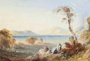 The Gulf Of Salamis, Greece by William Purser