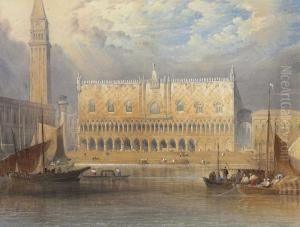The Ducal Palace, Venice by William Purser