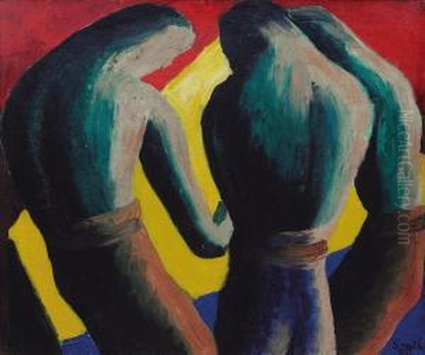 Three Men - view 1