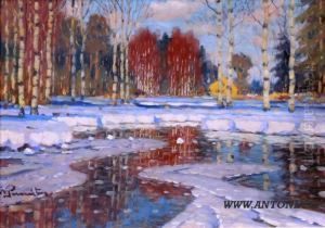 Spring by Vilhelms Purvits