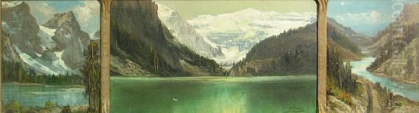 Triptych Of The Sierras - view 1