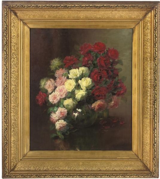 Roses In A Bowl - view 1
