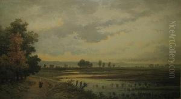Langs Het Moeras. - view 1