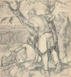 Die Riesen. by Walter Puttner