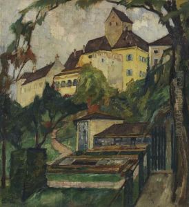 Schloss Seefeld Iv by Leo Putz