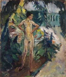 Ein Grauer Tag. by Leo Putz