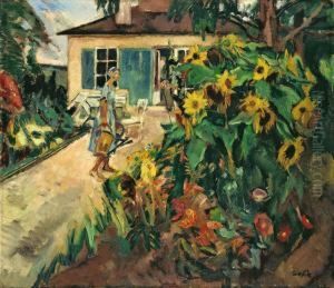 Mein Garten (gauting) by Leo Putz