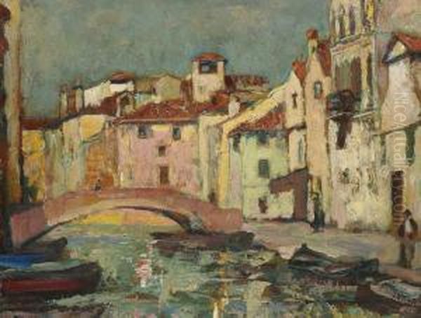 "canal In Venedig" - view 1