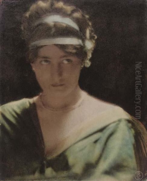 Symbolist Portrait Of A Woman - view 1