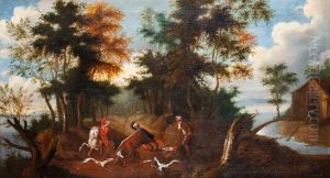 Bull Baiting by Adam Pynacker