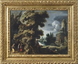 Paesaggio Con Architetture E Stroria Di Mercurio E Erse Paesaggio Con Architetture E Stroria Di Mercurio E Erse