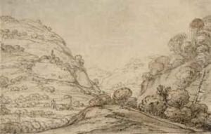 A View Of The Brenner Pass by Jan Pynas