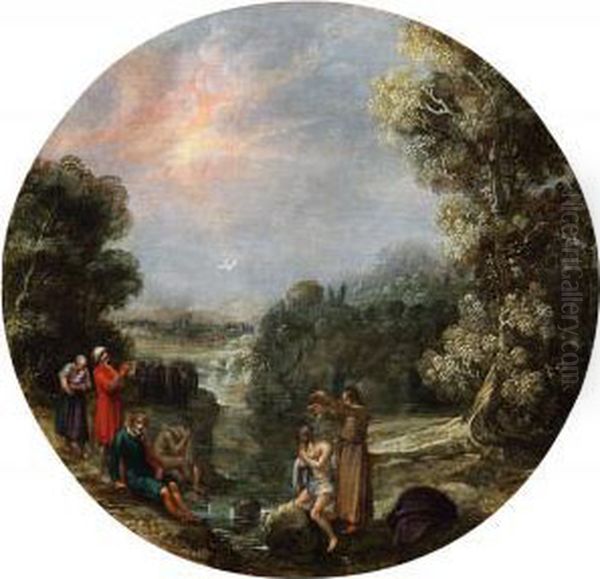 Bewaldete Landschaft Mittaufe Christi - view 1