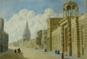 View Of The High Street by George Pyne