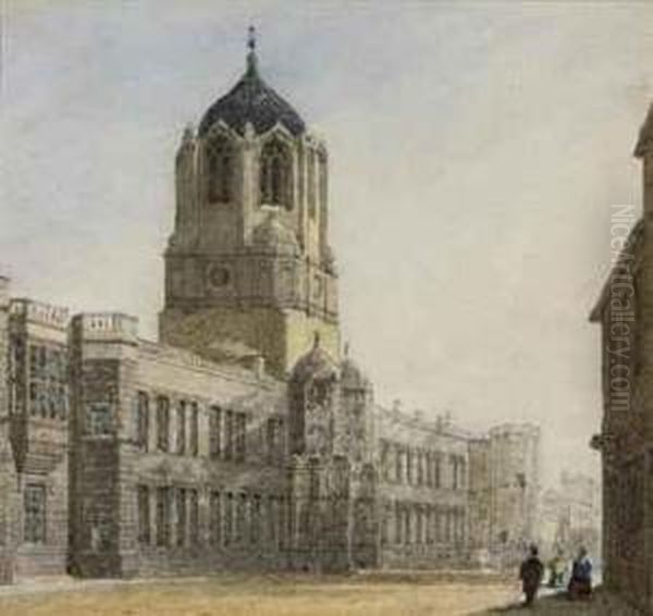 Tom Tower, Christ Church, Oxford - view 1