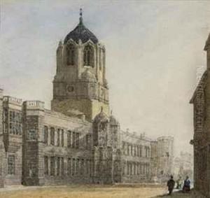 Tom Tower, Christ Church, Oxford by George Pyne