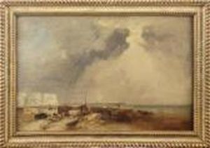 Newhaven Harbour by James Baker Pyne