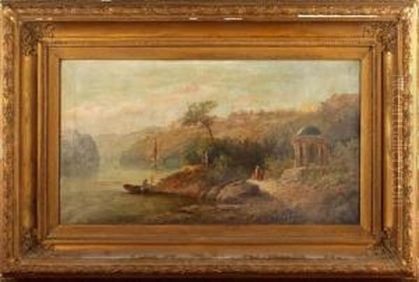 Romantic Eastern River Scene - view 1
