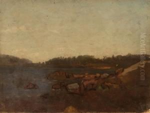 Two Landscape Paintings Two Landscape Paintings