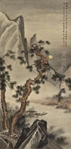Drifting In The Moonlight by Qi Kun