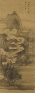 Foggy Mountains by Dong Qichang