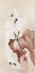 White Phoenix by Gao Qifeng