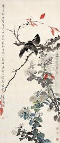 Flower And Bird - view 1