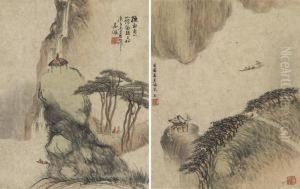 Mountain Retreat by Gao Qipei