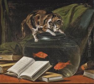 Ode On The Death Of A Favorite Cat Drowned In A Tub Of Goldfishes by Martin Ferdinand Quadal