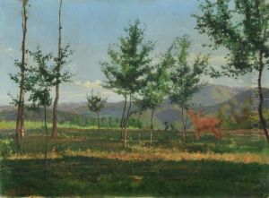Paesaggio Presso Mondovi by Giovanni Battista Quadrone