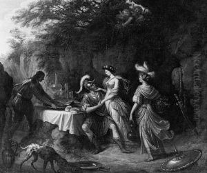 Rinaldo And Armida by Jan Quadt