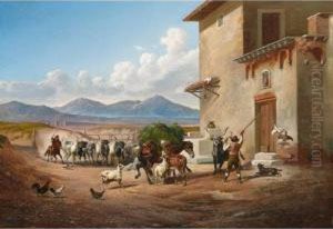 The Bulls by Carel Max Gerlach Quaedvlieg